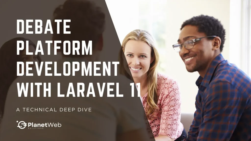 Engaging discussion on a Debate Platform Development in a vibrant, inviting setting.