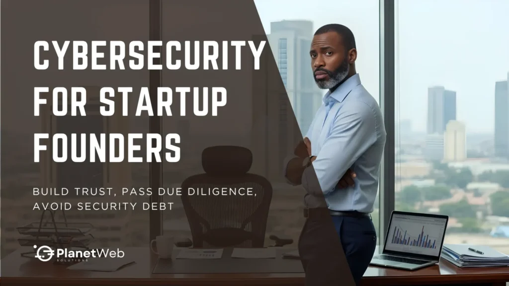 Cybersecurity tips for Nigerian startup founders: passwords, phishing, updates, two-factor authentication.