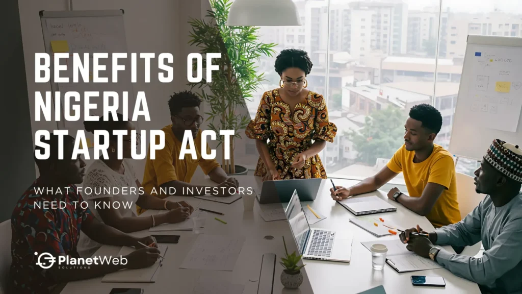 Benefits of Nigeria Startup Act