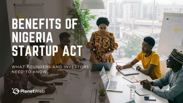 Benefits of Nigeria Startup Act