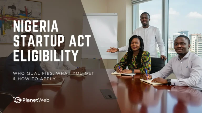 Nigeria Startup Act Eligibility
