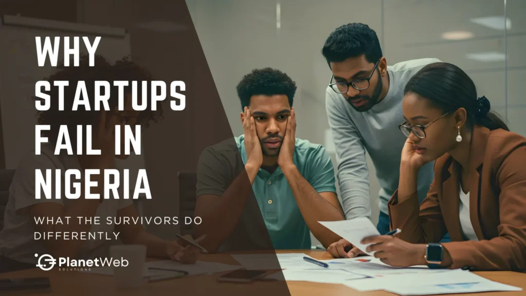 Group discusses Why Startups Fail in Nigeria and strategies for success in a modern workspace.