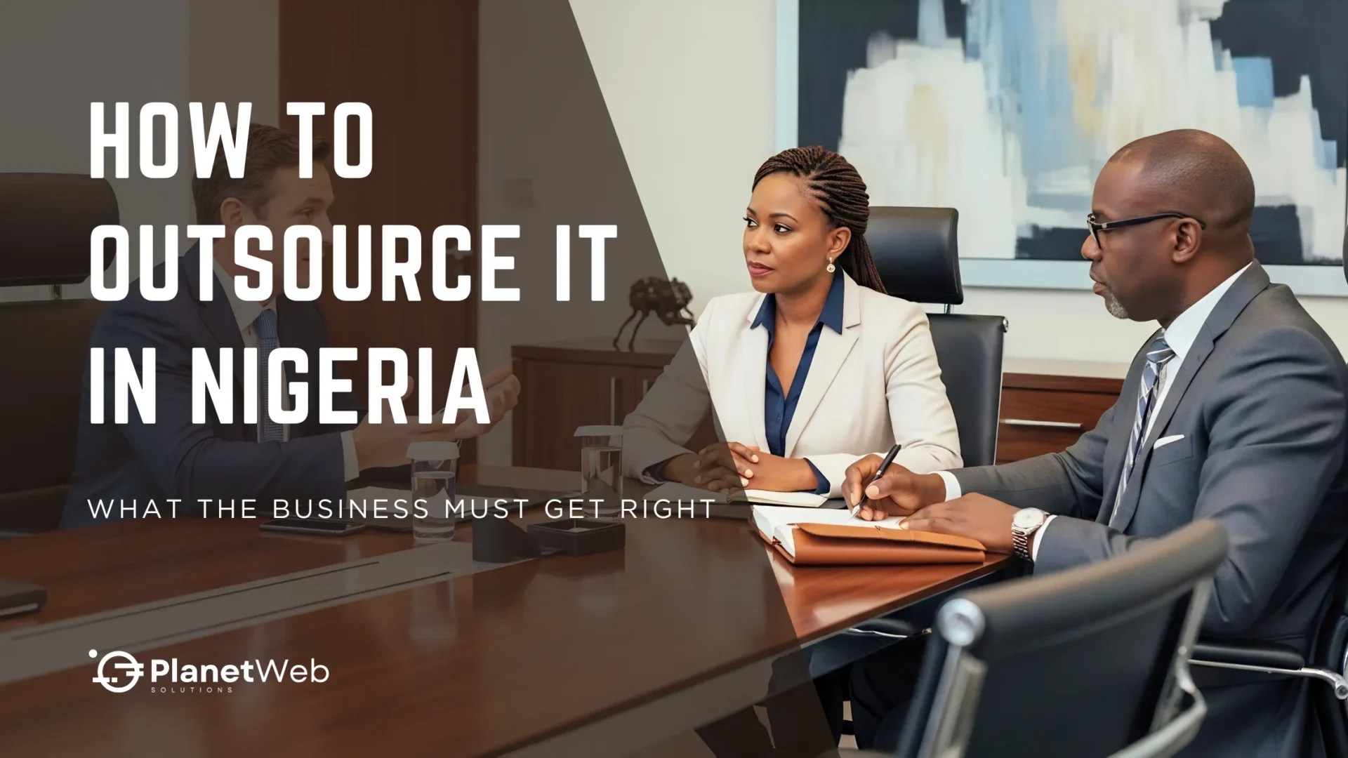 How to outsource IT in Nigeria.