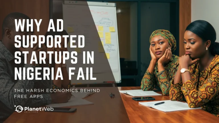 Engaged discussion on challenges faced by Ad-Supported Startups in Nigeria dynamic market.