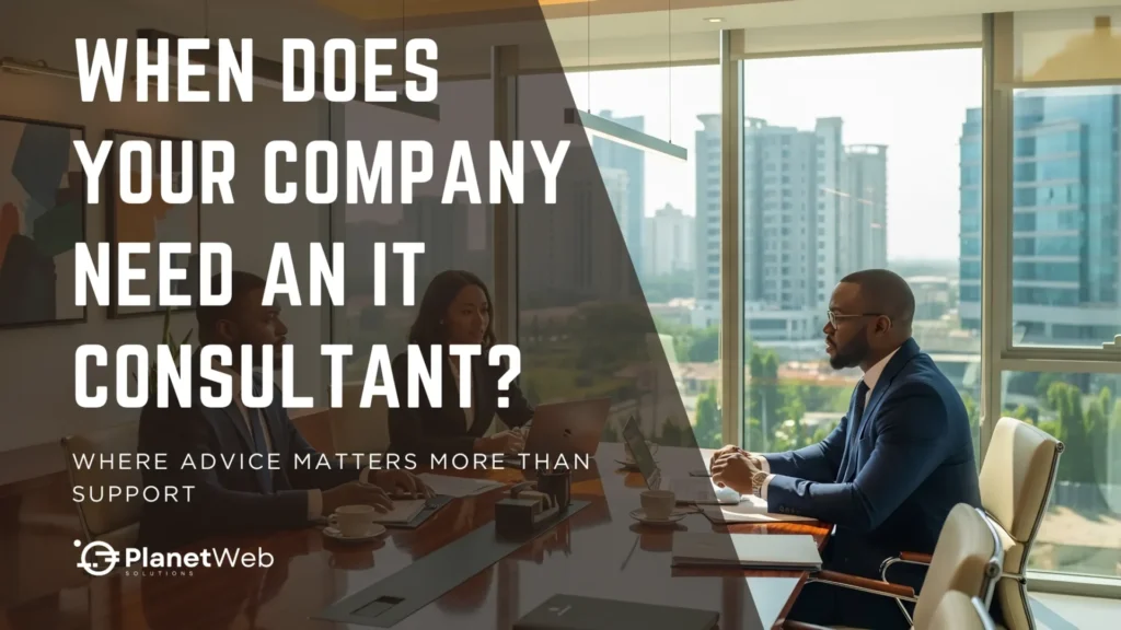 When Does Your Company Need an IT Consultant