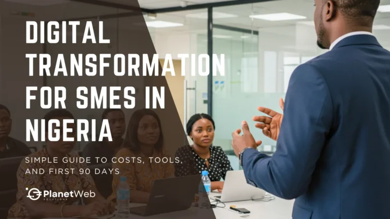 A seminar on Digital transformation for SMEs in Nigeria, showcasing expert insights and audience engagement.