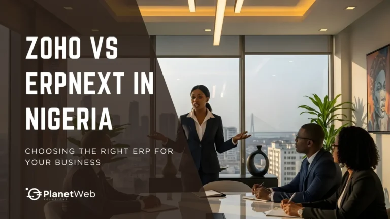 Zoho vs ERPNext in Nigeria