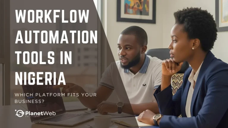Workflow automation tools in Nigeria for business platform comparison meeting.